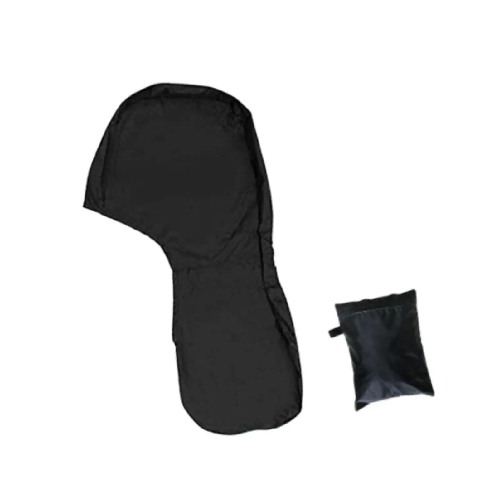 Universal Boat Motor Cover Waterproof Windproof Easy Install Drawstring for Recreational Boating Accessories Storage