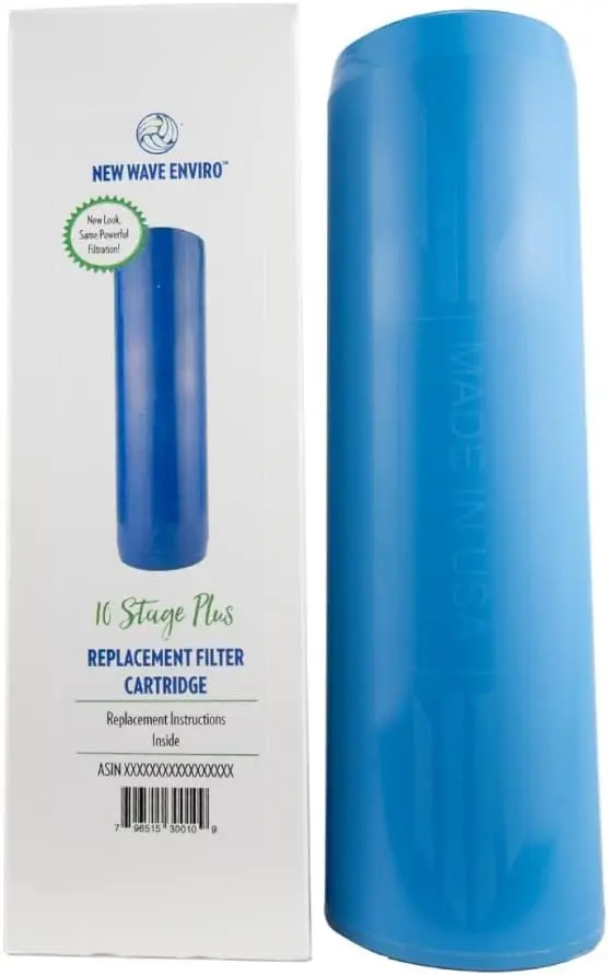 

10-Stage Water Filter Cartridge - Removes Contaminants, Easy Replacement, 1500 Gallon Capacity