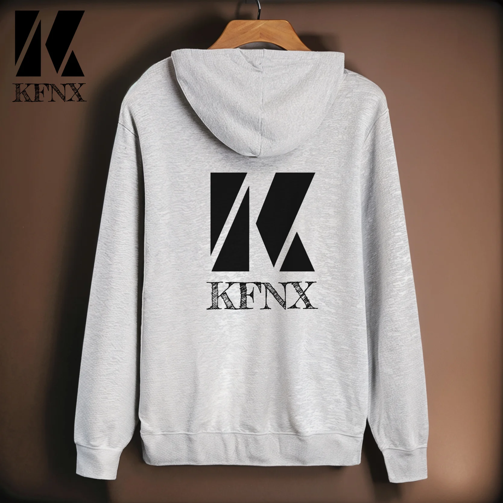 

Brand KFNX fashion pullover hooded sweatshirt and sweatpants men's hoodie casual 2024 new autumn street trend men's two pieces