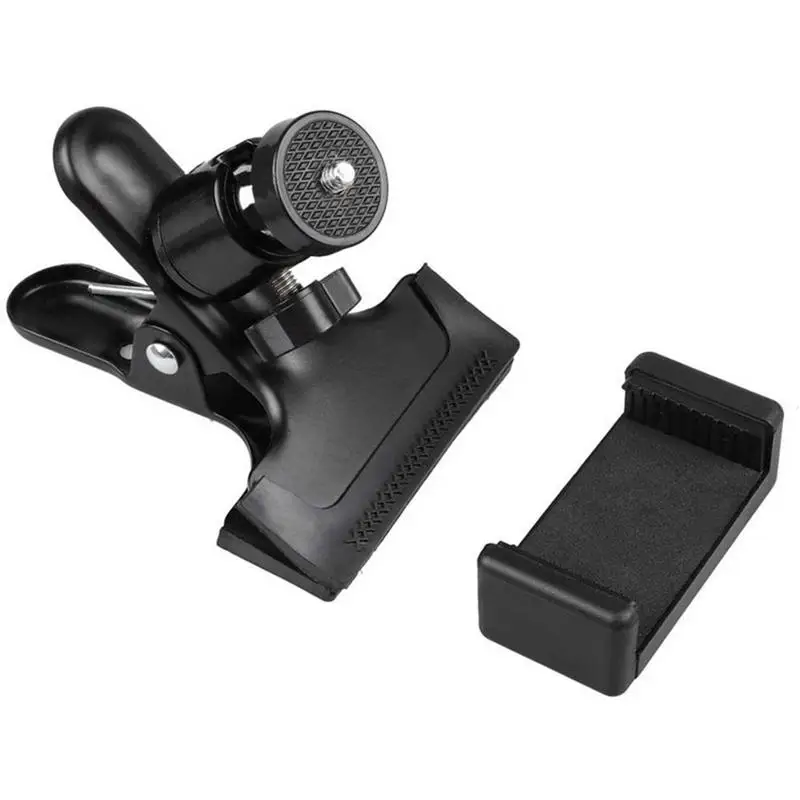 Guitar Head Clip Holder Guitar Head Phone Mount Live Broadcast Bracket Clip For Cell Phones Action Cameras And Guitar Ukuleles