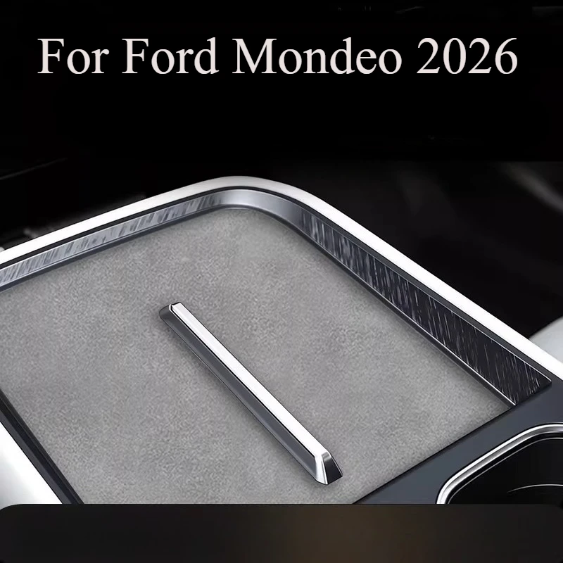 For Ford Mondeo 2026 Anti-slip Gate Slot Mat Car Door Groove Cup Pad Interior Accessories