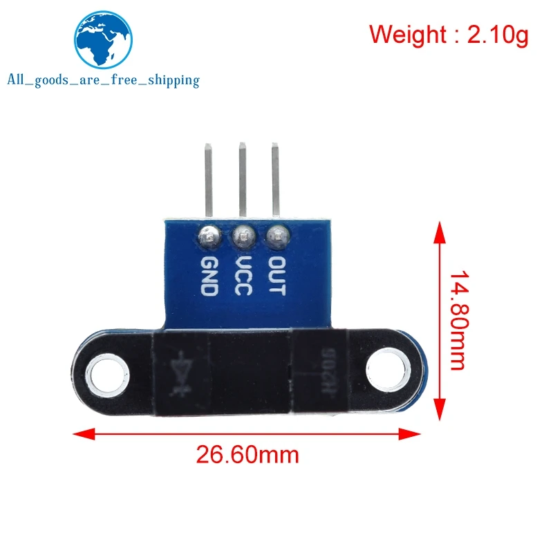 Photoelectric Beam Speed Sensor Module 3.3V-5V Slot-Type Optocoupler Tacho-Generator Counter For Arduino/51/AVR/PIC Diy Kit