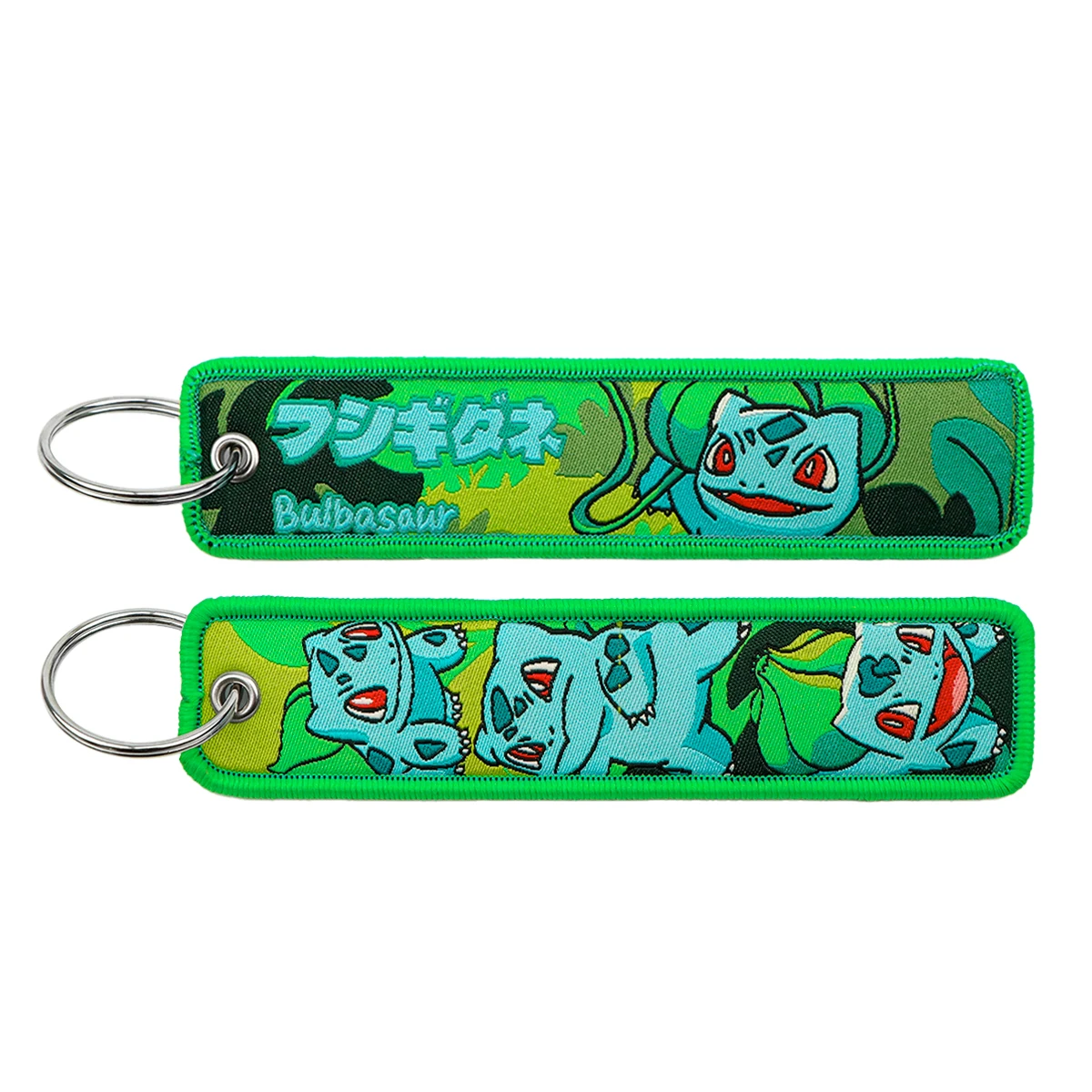 Pokémon Anime Elfen-Monster Schlüsselanhänger für Autos, Rucksäcke, Schlüsselhalter, bestickte Schlüsselringe, Schlüsselanhänger, Jet-Tags, Zubehör, Geschenke, 1 Stück