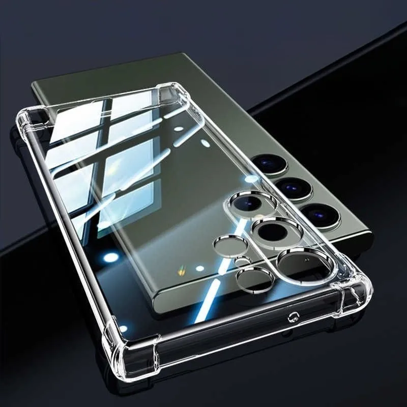 Soft Shockproof Phone Case Back Cover For Samsung S26 Ultra S25 FE S24 Plus S23 S22 S21 S20 A Series