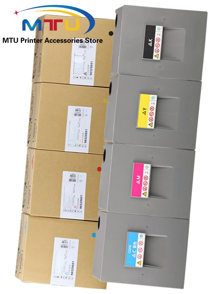 4PCS/Set CMY500g BK700g Compatible Toner Cartridge for Ricoh Pro C 5100 5110  C5100 C5110  Powder