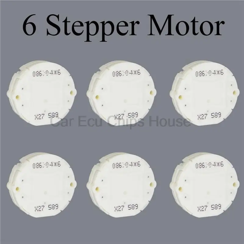 6pcs Gauge Instrument Cluster Stepper Motor for 2005 - 2008 Mustang Ford x27589,x27.589,x27 589 Speedometer Gauge Cluster