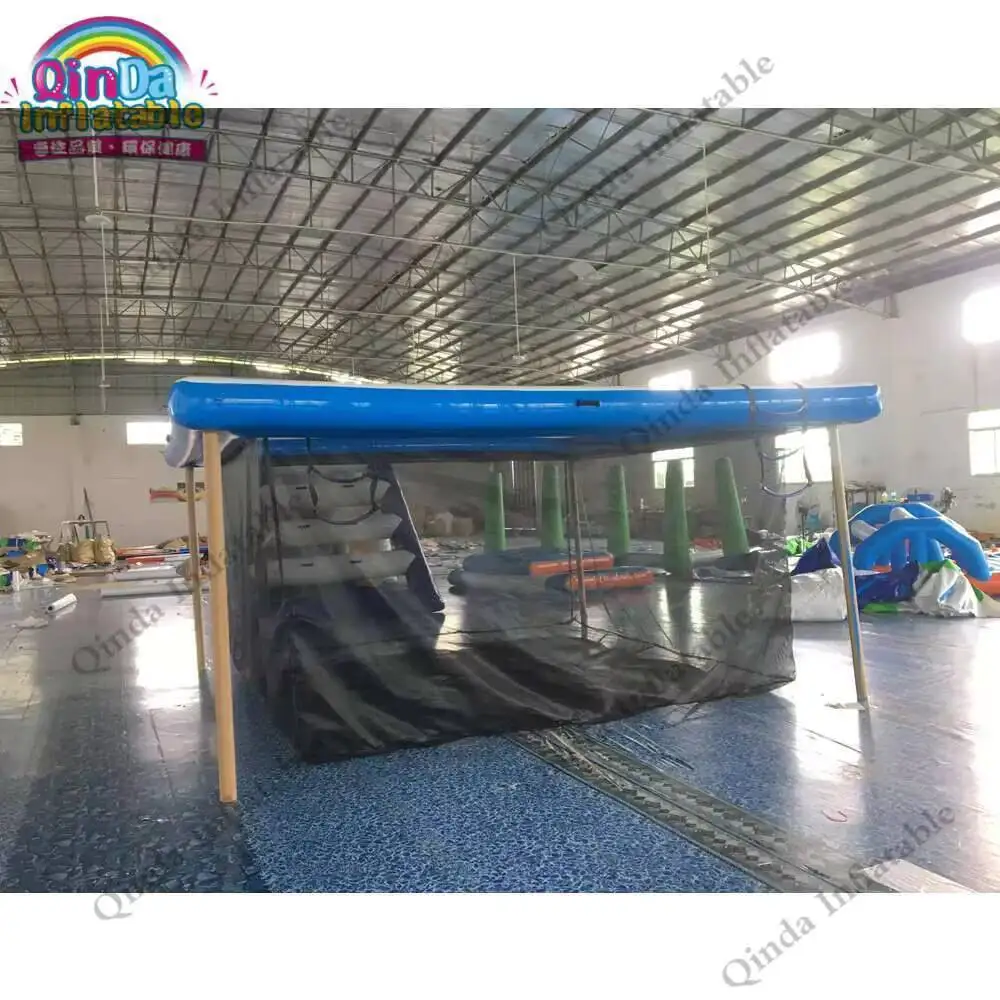 2019 Popular Inflatable Water Floating Pool 5x4x3m Inflatable Jellyfish Pool For Yacht