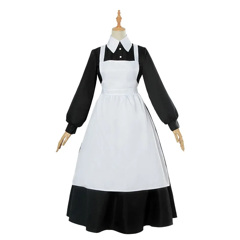 Unisex Anime Cos Krone sister Isabella Cosplay Costumes suit Sets maid outfit