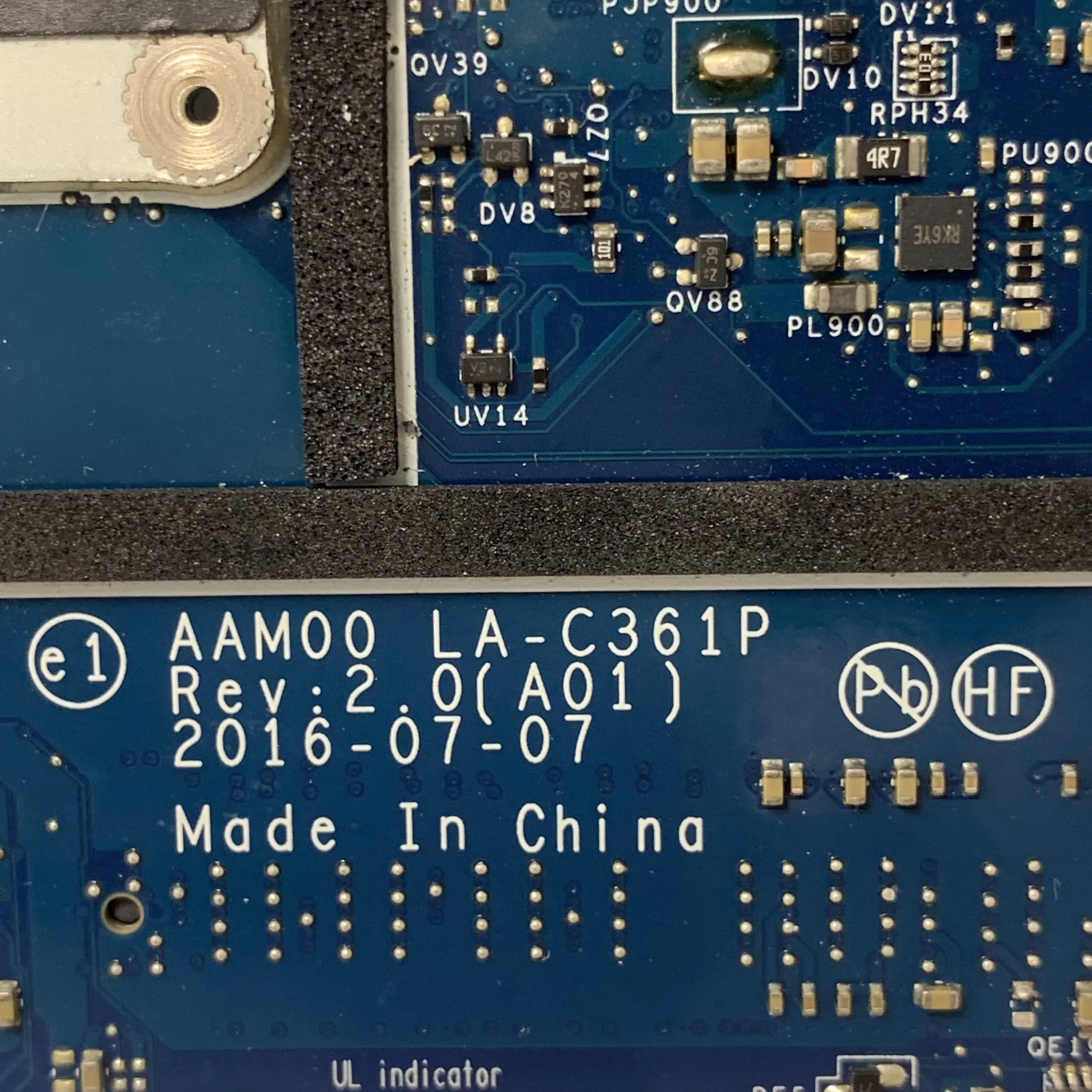 

LA-C361P 0WVDX2 WVDX2 CN-0WVDX2 Материнская плата для ноутбука DELL 5510, материнская плата с процессором SE2FU I7-6820HQ N16P-Q1-A2 M1000M, 100% тестирование