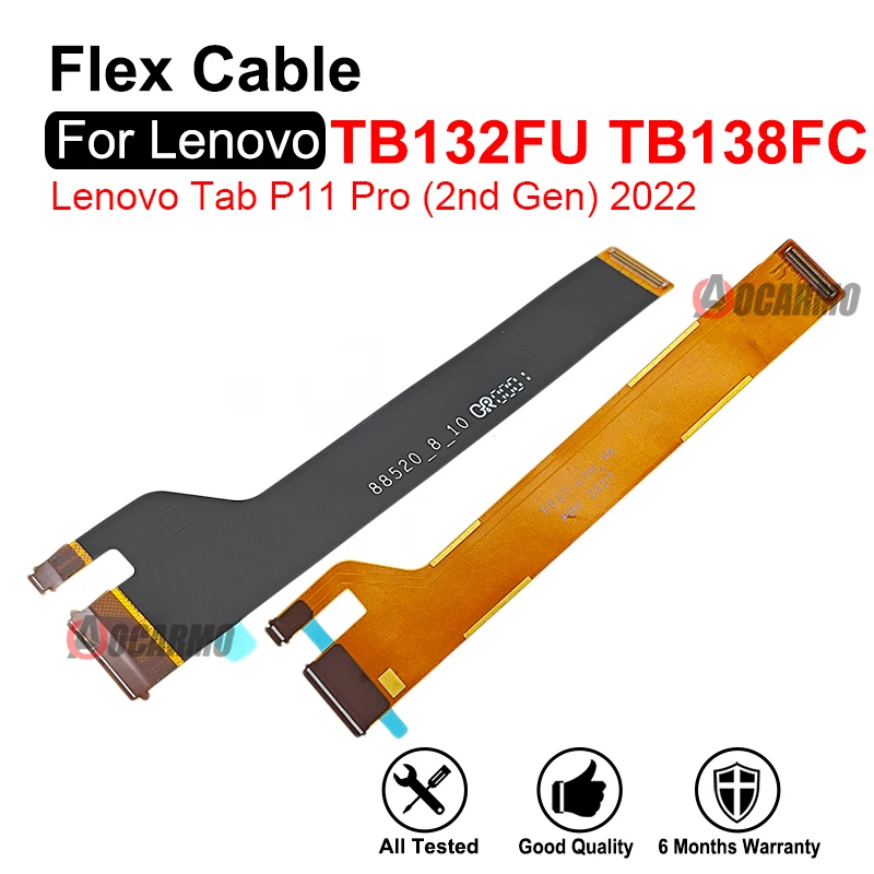 LCD Screen Connection Main Board Flex Cable Replacement Parts For Lenovo Tab P11 Pro (2nd Gen) 2022 TB132FU TB138FC