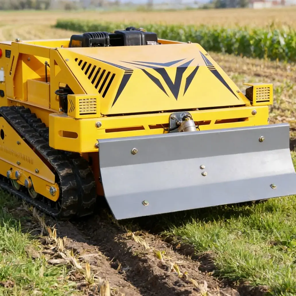 

Customized CE EPA Certified Remote Control Zero-Turn Mini Tractor Flail Mower For Farm Garden Lawn robot flail mower