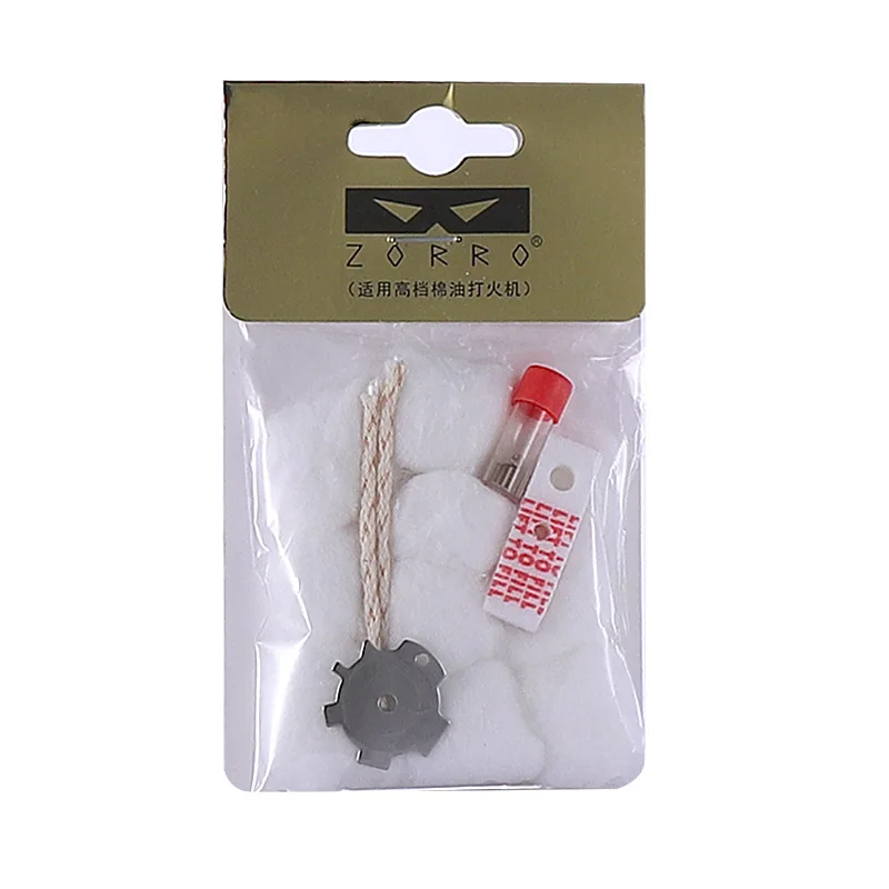 ZORRO Fluid/Oil Lighter Tool Charter Core Cotton Core Screwdriver Advanced Flint Accessories Universal