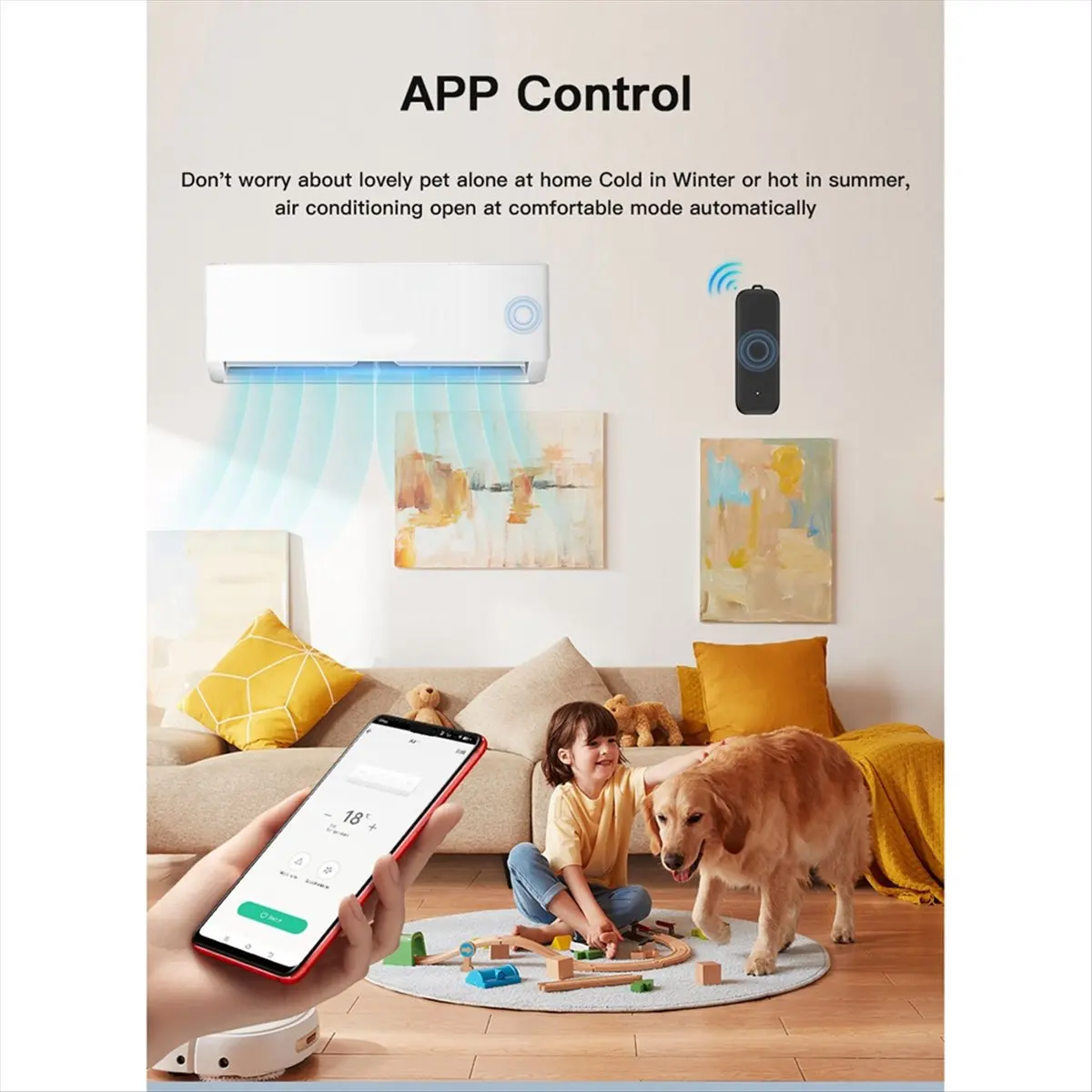 

Tuya Zigbee Smart IR Remote Controller Universal Wireless Voice Remote Control for TV DVD AC Works for Alexa Google Home