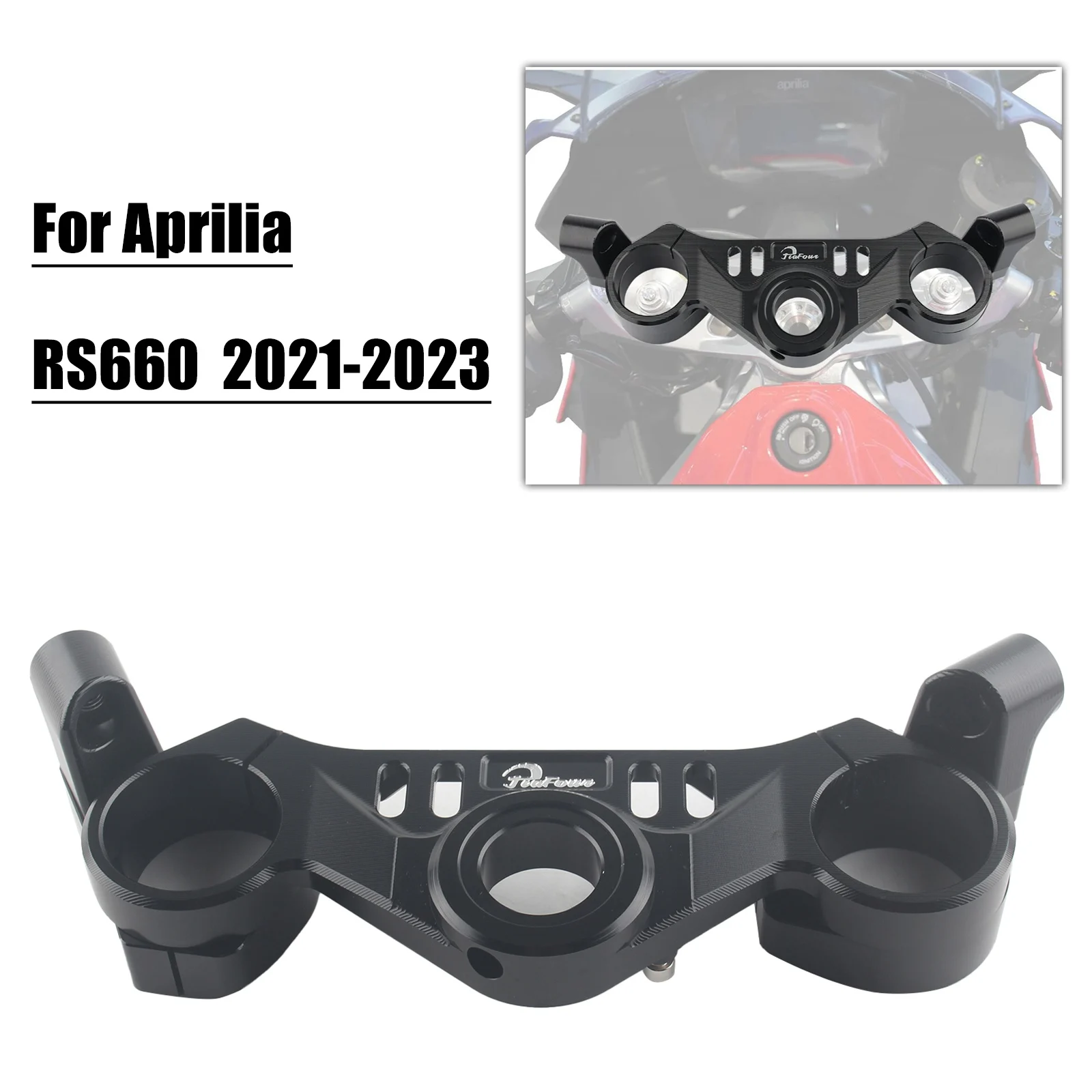 1X For Aprilia RS 660 RS660 2021 2022 2023 Lowering Triple Tree Front Upper Top Clamp