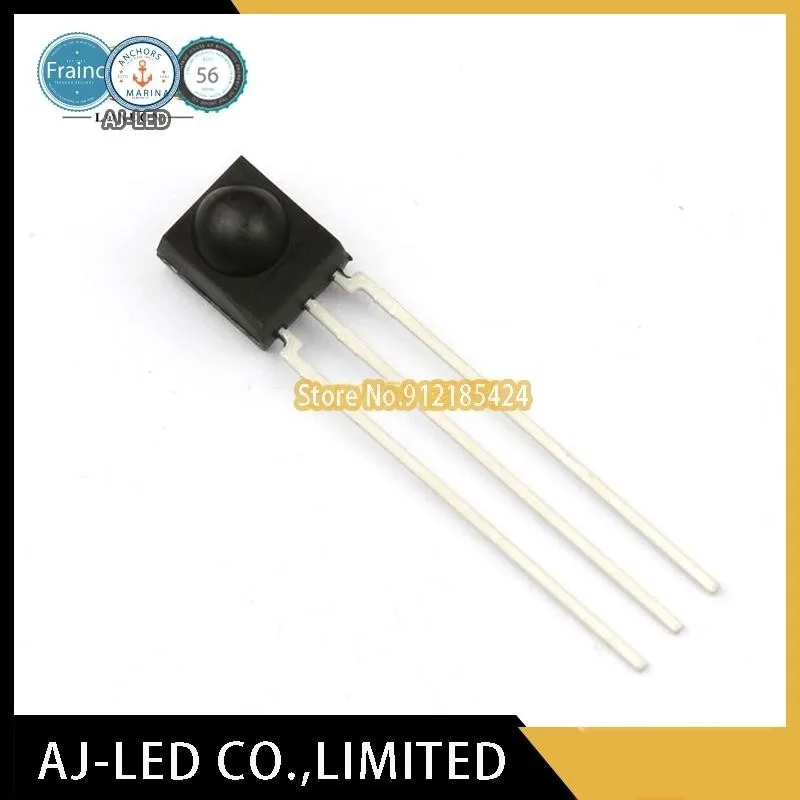 10pcs/lot HS0038BD integrated infrared receiver SIP3 remote control 38KHZ distance 45M new