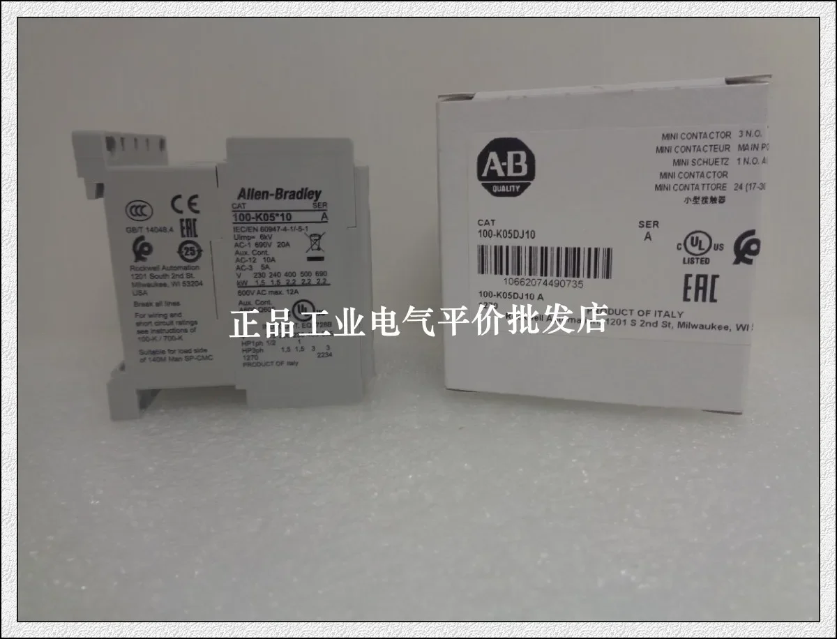 

Контактор 100-K05DJ10/K05DJ01/DJ300/DJ400 5A24V