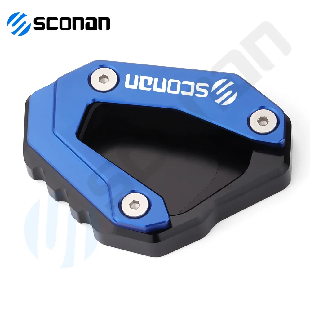 Для YAMAHA R1 R1M yzf-R1 r1 mt10 MT10 MT10SP MT-10 мотоциклетная алюминиевая опорная пластина с ЧПУ для ног, удлинитель боковой подставки, увеличитель