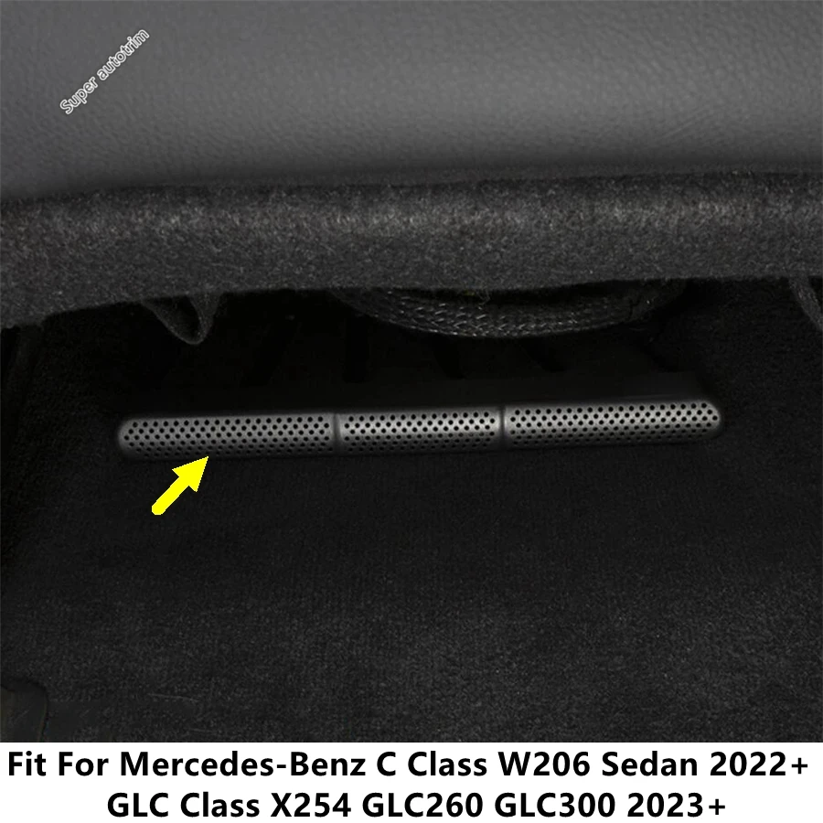 

Seat Under Floor Air AC Vent Outlet Dust Cover For Benz C Class W206 Sedan 2022 - 2024 / GLC Class X254 GLC260 GLC300 2023 2024