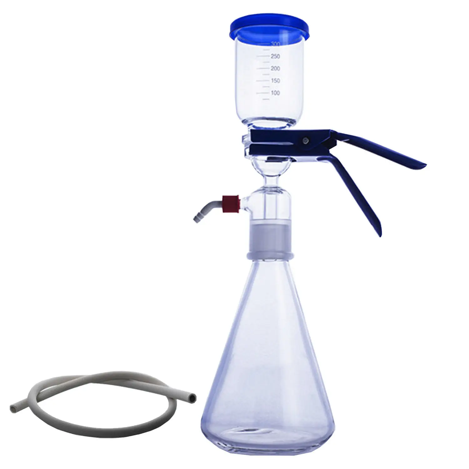 250ml-5000ml New Lab Suction Filtration Apparatus Glassware Kits w/300 Milliliter Graduated Funnel Designed