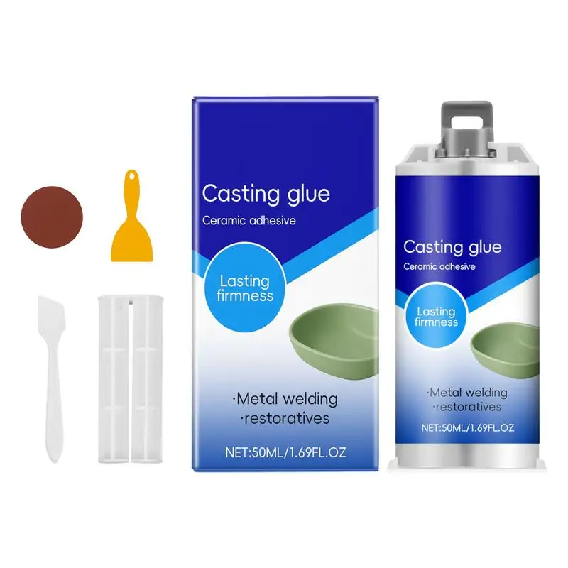 Lijm voor keramische reparatie Metaalkleefstof Sterk waterdicht Cement Bestand tegen hoge temperaturen voor meubels Badkamervloeren