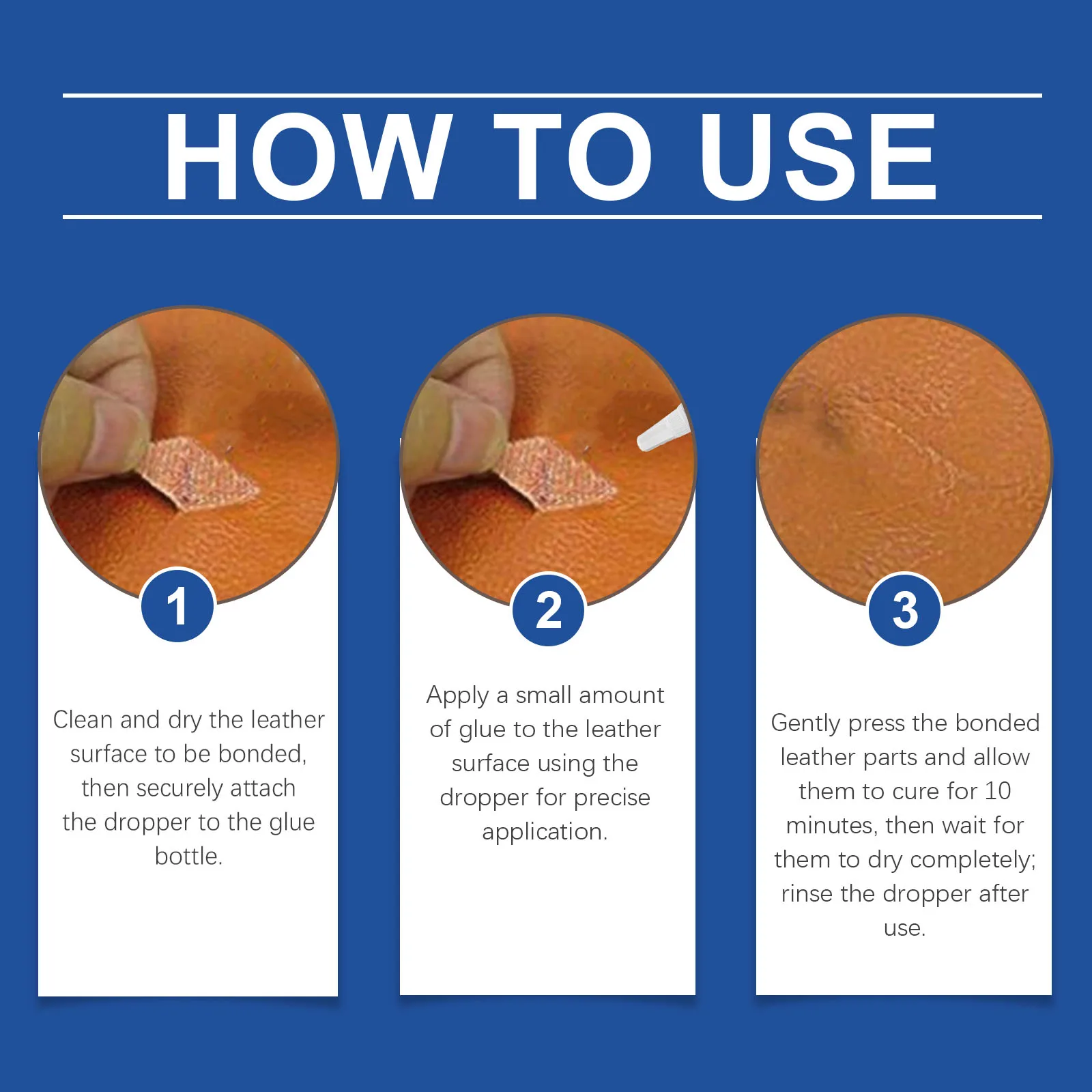 Leather Glue Waterproof Fabric Repair Adhesive Strong Bond Leather Bond Clear Shoe Glue DIY Craft Repair Liquid Flexible Fabric - view 5