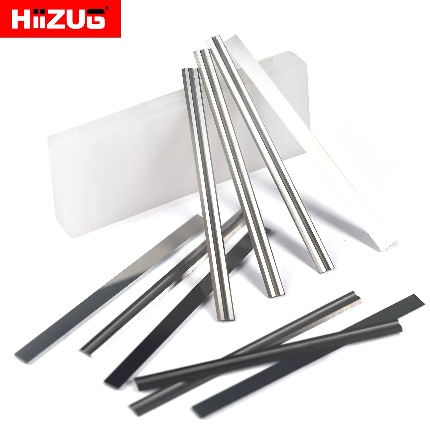 

82x5.5x1.1mm Planer Blades Tungsten Carbide 10pcs for DeWalt Planer DW680K Bosch PL1632 Makita KP0810 WEN B&D Ryobi Hitachi