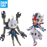 BANDAI Original Shokugan Mobile Suit Gundam The Witch From Mercury Suletta Mercury Miorine Rembran Anime Action Figures Toys