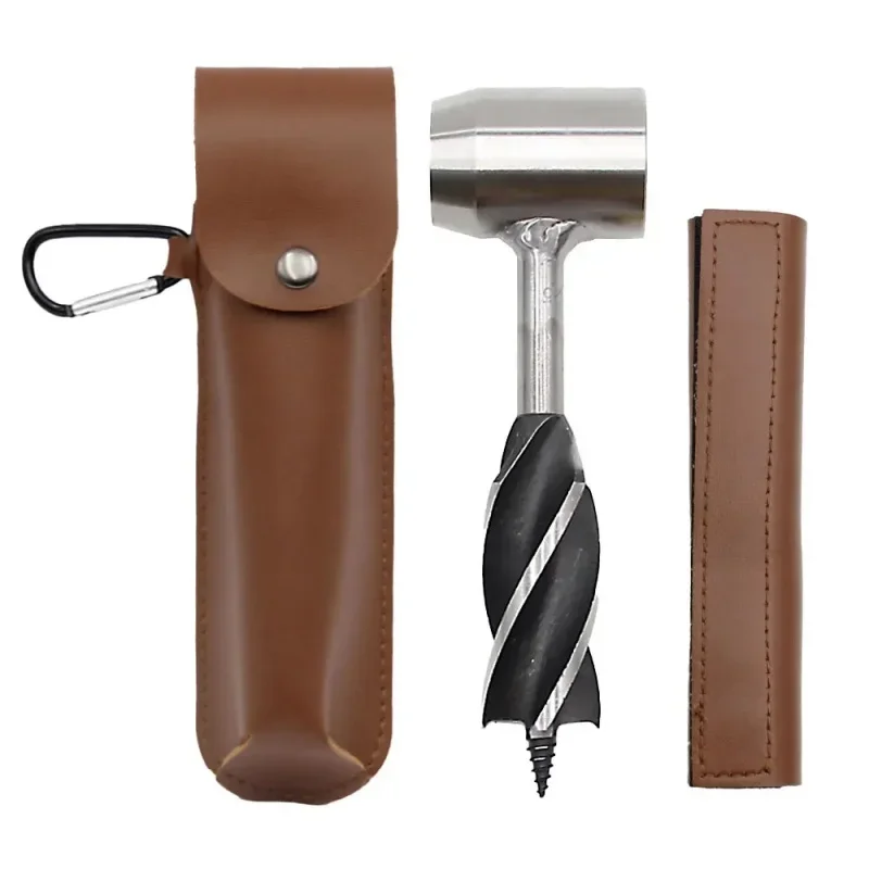 

Hand Auger Wrench Bushcrafting Tools Outdoor Camping Bushcraft Accessories Wood Drill Core Woodworking Leather Drill Bit