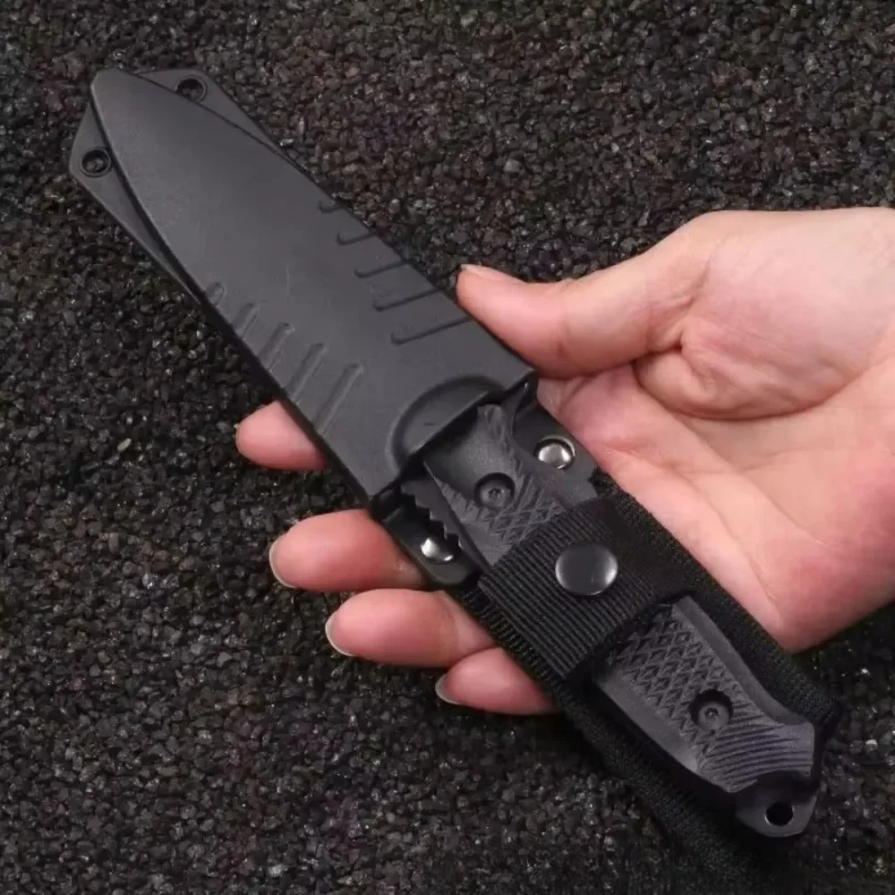 Camping Tactical Self-defense Fixed Blade Knife Outdoor Hunting Straight Knife EDC Travel Hiking Fishing Multi-purpose Knives