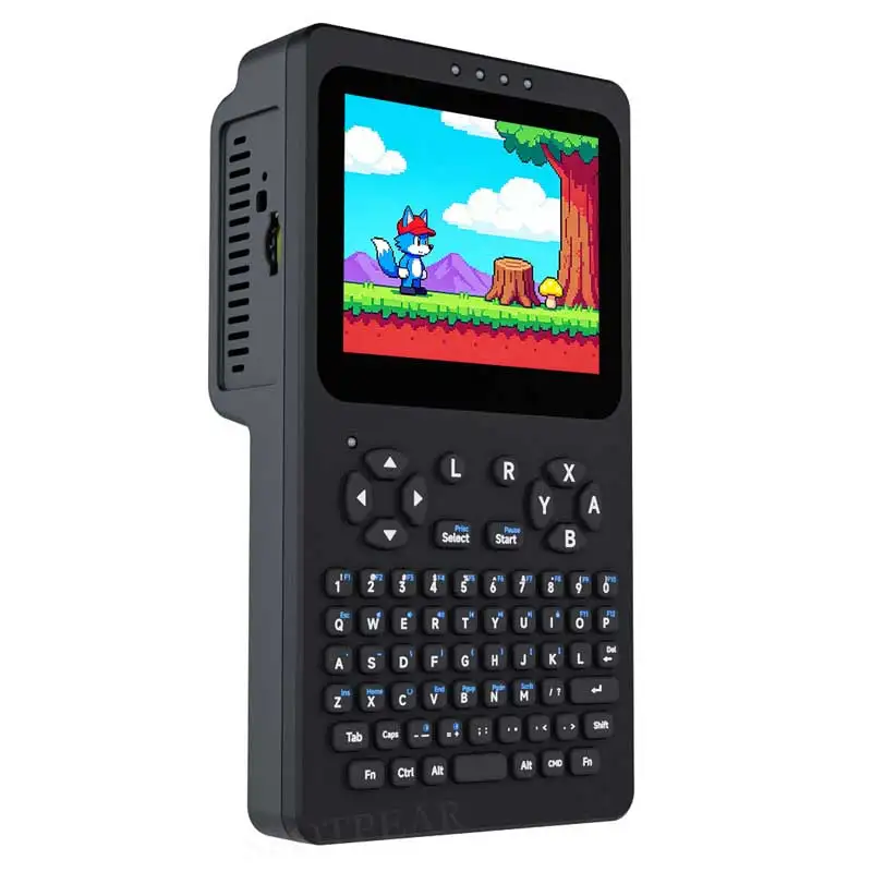 Raspberry Pi Handheld Linux Terminal 3.5inch TouchScreen 640x480 Supports Raspberry Pi 4B/5 Portable Development - view 5