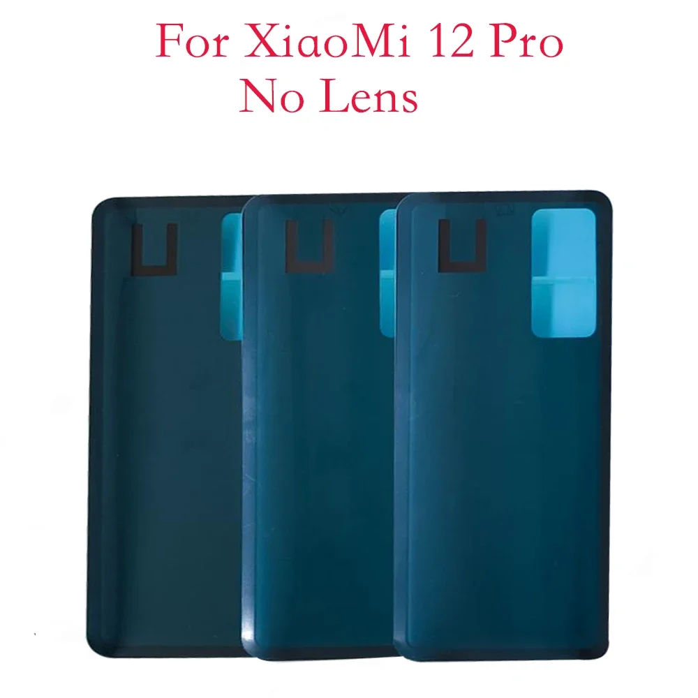 Battery Cover Door Back Housing For Xiaomi Mi 12 Pro Glass Lid Rear Mi12 Pro 2201122C 2201122G With Camera Frame Lens