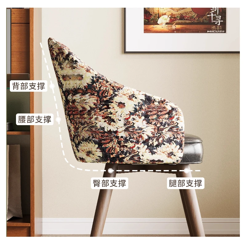 

Furniture for small-sized apartments Vintage Makeup Stool: Premium Small - Sized Makeup Chair for Girls' Bedrooms and Cloakrooms