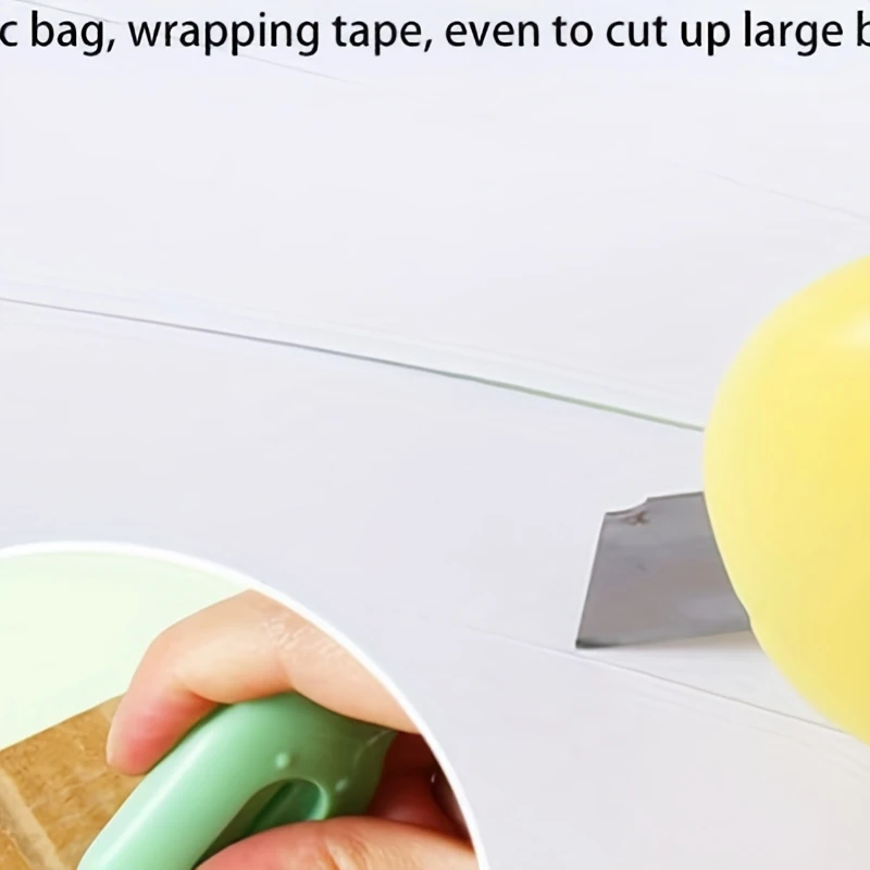 4 мини-ножи для распаковки с выдвижными открывателями для писем, многофункциональные художественные ножи в форме милой свиньи, веселые и практичные