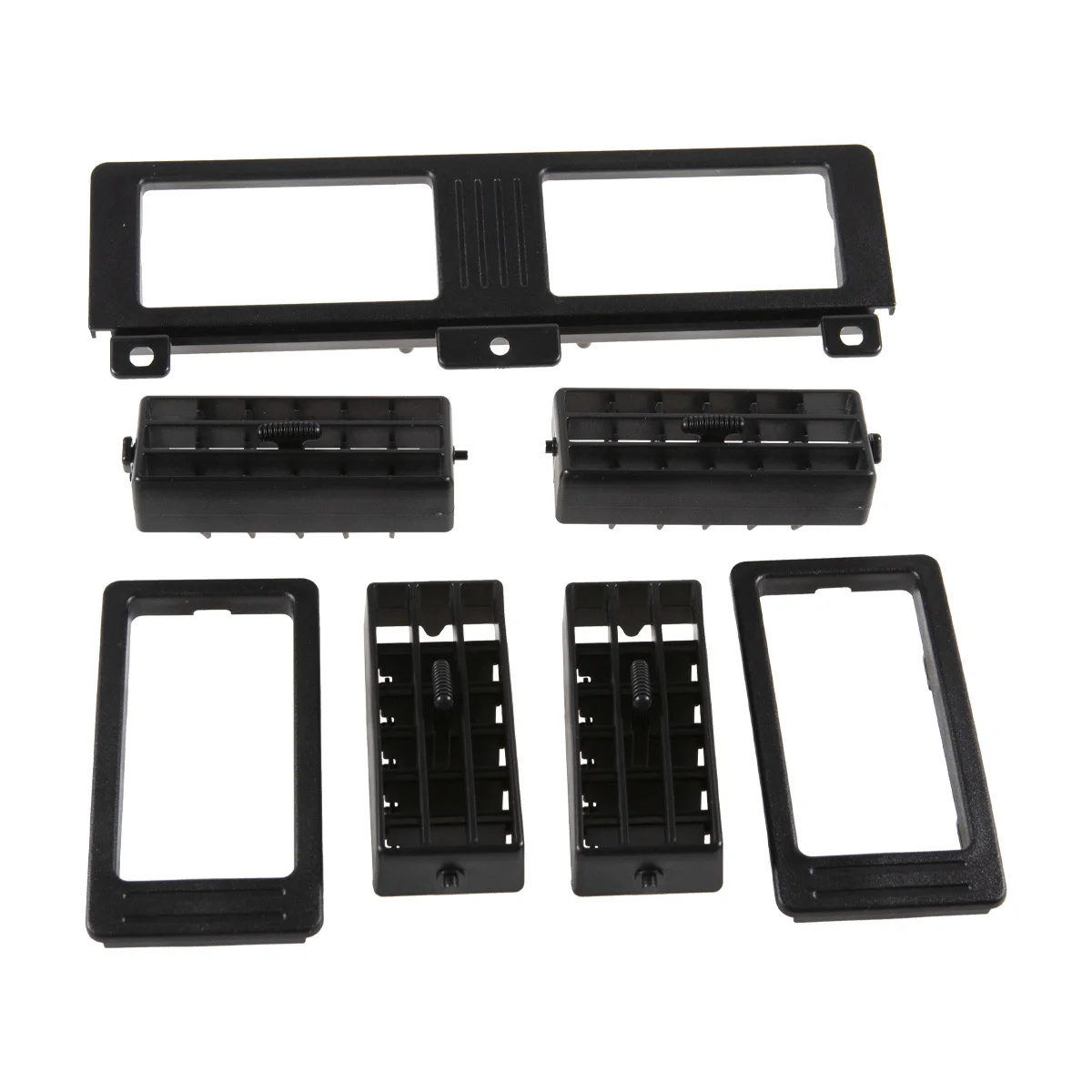 Set griglia di sfiato AC riscaldatore cruscotto per pickup hardbody Nissan Navara D21 1986-1997