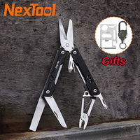 NexTool Mini Sailor Scissors 10 in 1 EDC Keychain Multitool Outdoor Mini Pocket Folding Knife Pliers Screwdriver with Gifts