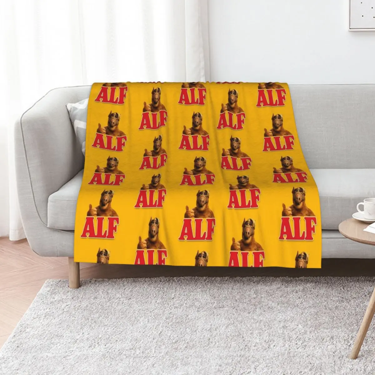 ALF - Alien Life Form Throw Blanket Summer Beddings valentine gift ideas Luxury Brand christmas gifts Soft Baby Blankets