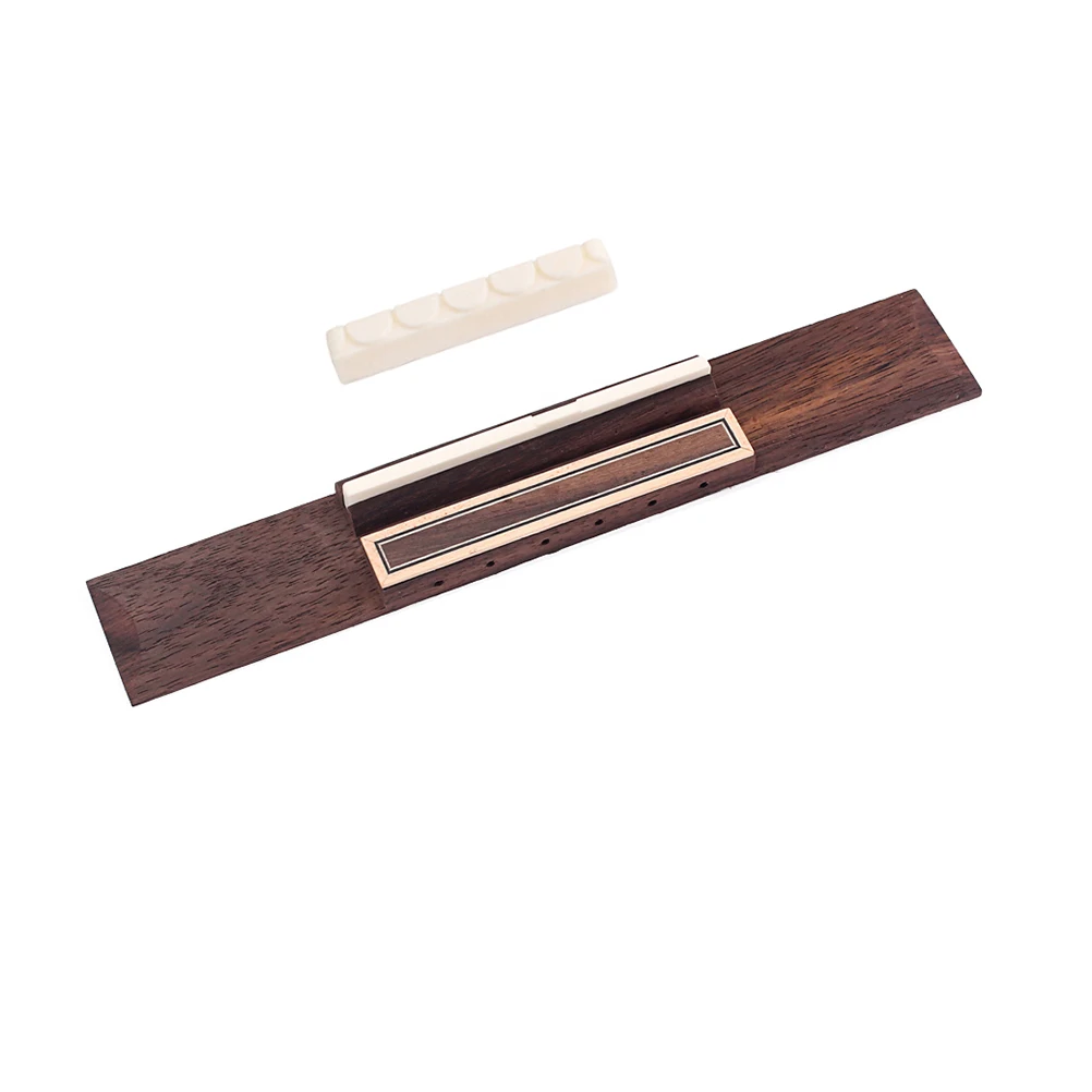 

Wood Ukulele Replacement Parts Maple Frame Rosewood Rods Bone Saddle Nut Guitar Accessories Classical Guitar Repair Clear Sound