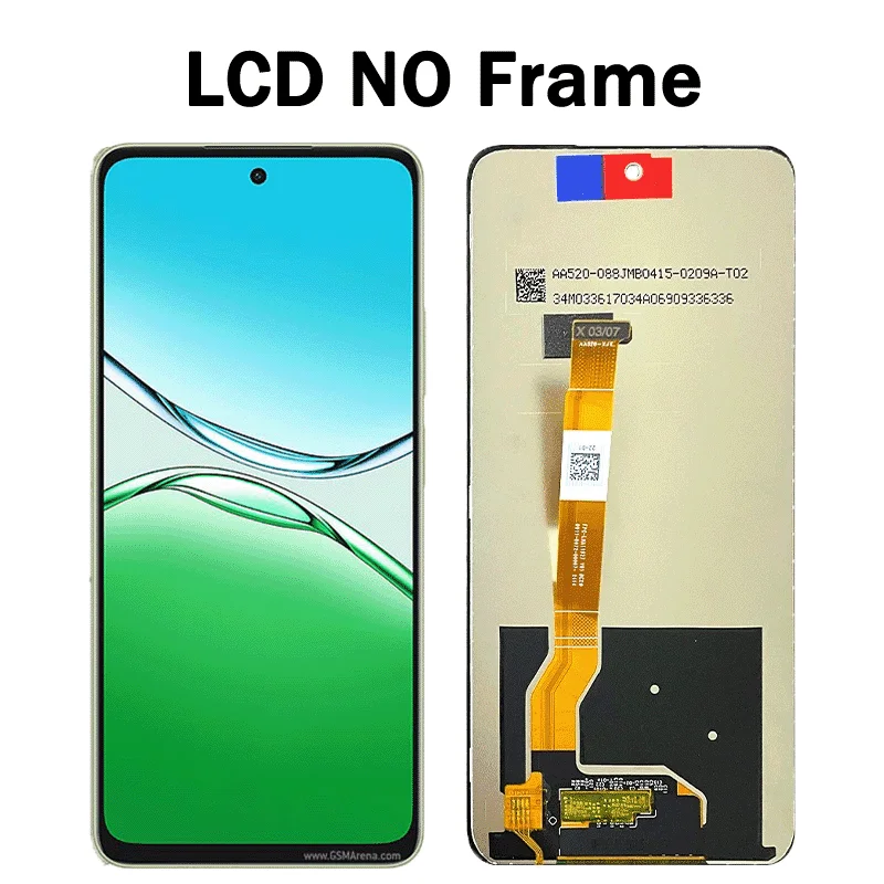 6.67'' AAA+ Wyświetlacz LCD z ekranem dotykowym do Oppo A5 Pro 4G CPH2711, Digitizer do OPPO A5 Pro 5G CPH2695, Zamiennik LCD — zdjęcie produktu 3