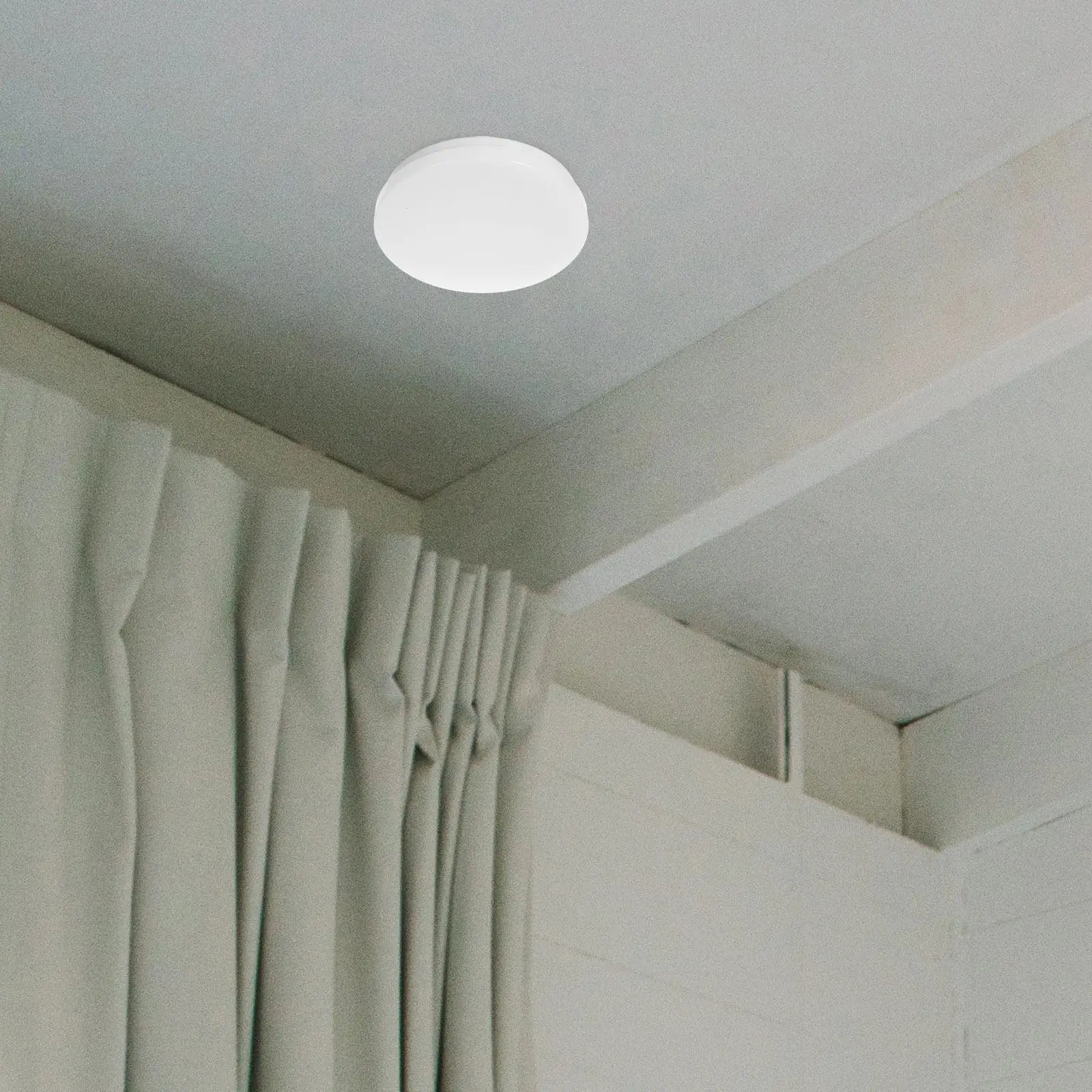 

1 шт., сменный круглый пластиковый абажур для потолочного светильника, для спальни, офиса, класса, простая установка, мягкое освещение