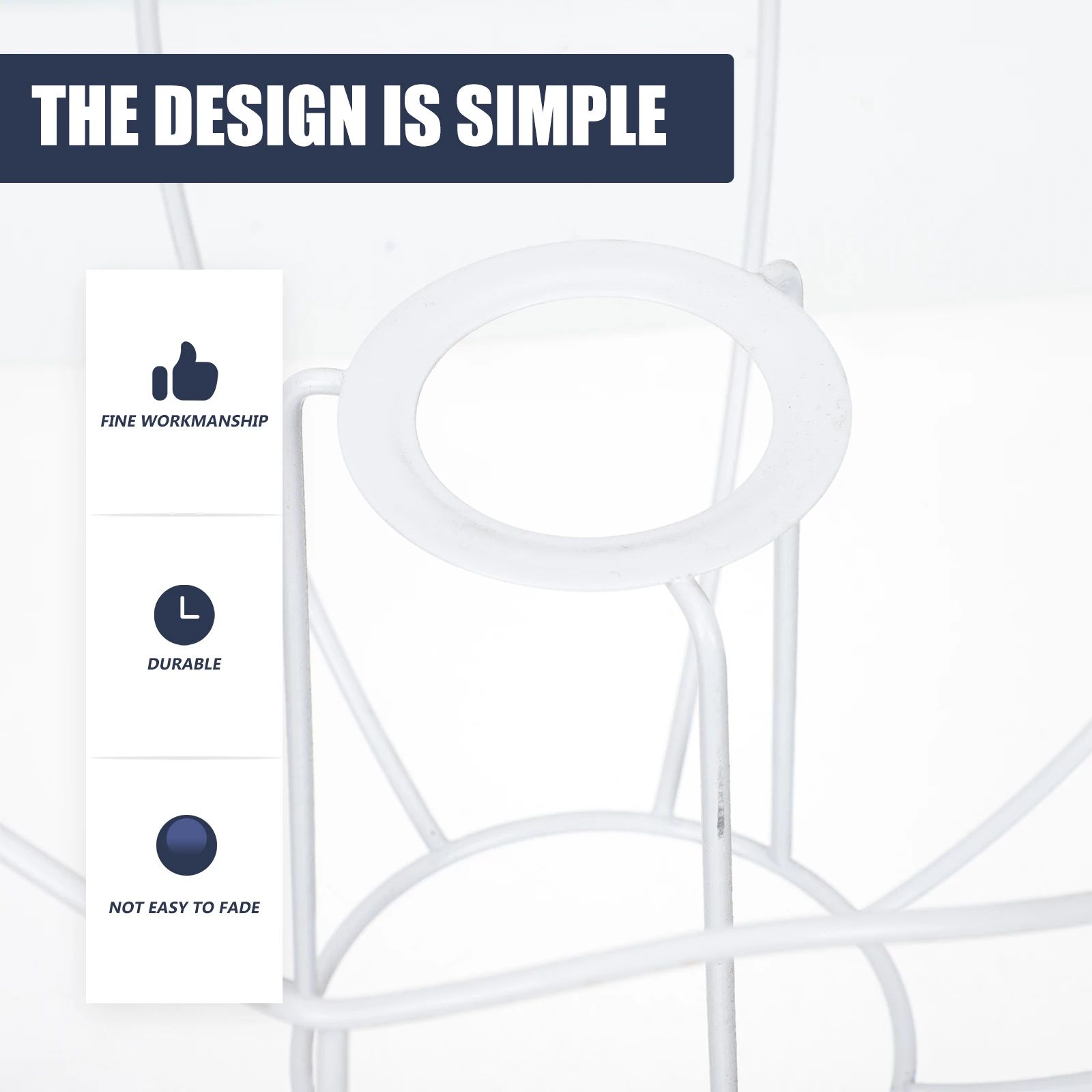 

8.5 Inch Lampshade Frame Metal Ring Support Wire Lamp Shade for Desk Table Lamp Lighting DIY Vintage Cage Guard