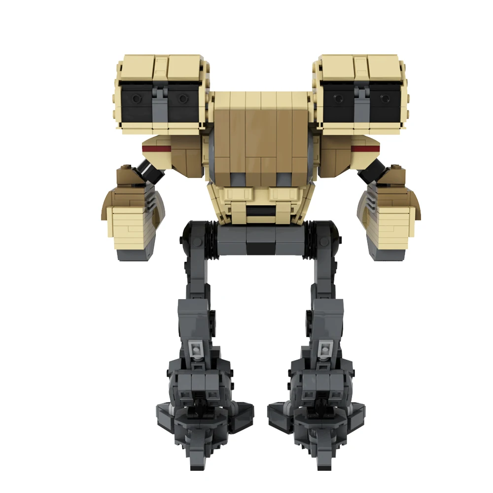 Bloques de construcción Moc Mad Cat OmniMech para niños y adultos, juego de modelos de madera militar del Clan, Lobo, regalo de ladrillos, BattleTech