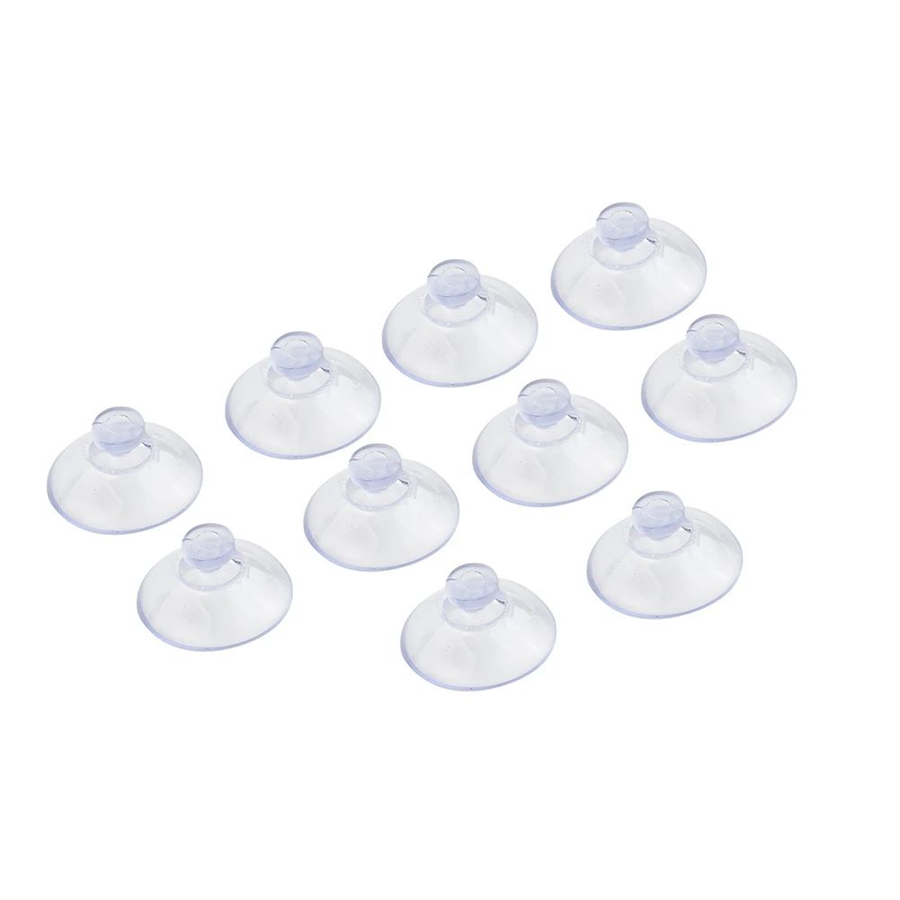 Ornament Suction Cup PVC Hooks 20mm/25mm/40mm PVC Bathroom Clear Plastic Glass Suckers Suction Cups Wide Range