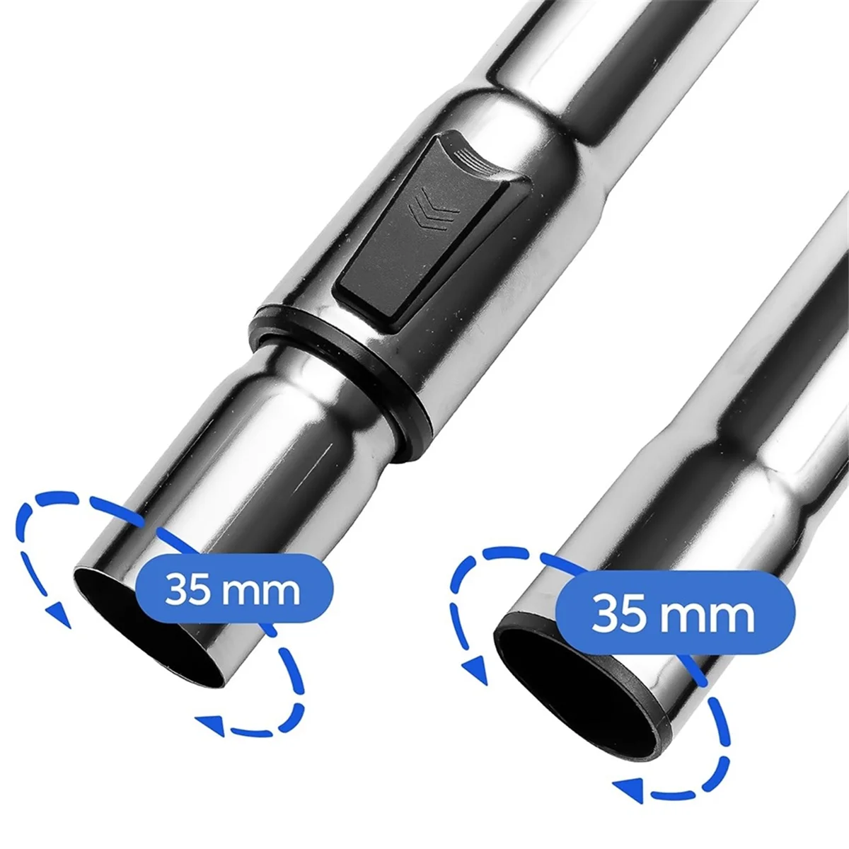 Stofzuigerbuis Telescopische buis, 35 mm verbinding Universele buis, geschikt voor de meeste modellen, stofzuigerbuis