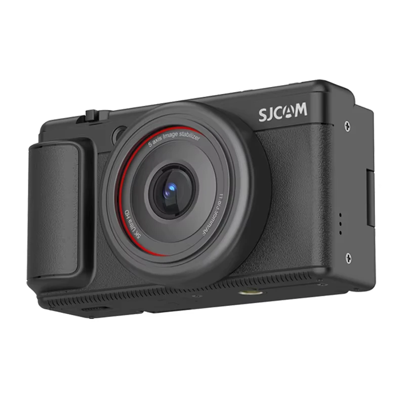 SJCAM ZV200 5K/80MP Vlog Camera | 6-Axis Stabilization | Rotatable Touch Screen | f/1.8 Auto Focus | Pro Filters