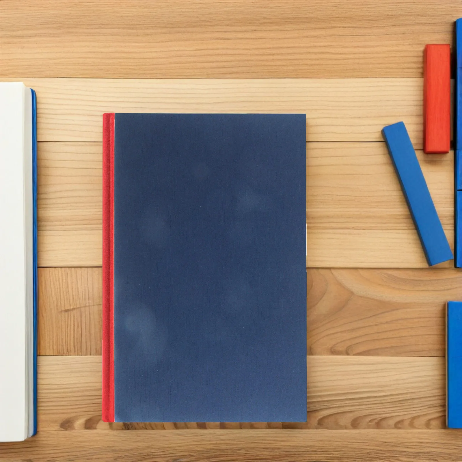 

10 Sheets 11x7 Inch Navy Blue 200Gsm Cardstock Binding Covers Un-Punched Midweight Bookbinding Cover Materials for Greeting Card
