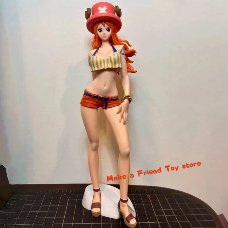 

Bandai Eyewear'S One Piece Sweet Style Series Anime Character Boa Hancock Nami Nico Robin Perona Models Figurines Ornaments Toy