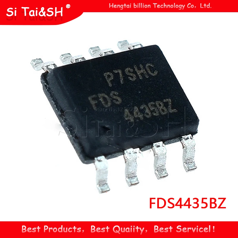 10pcs/lot FDS4435BZ/AO4435  FDS4435 FDS4435B 4435BZ 4435 AO4435 P-Channel MOSFET SOP-8 SMD New