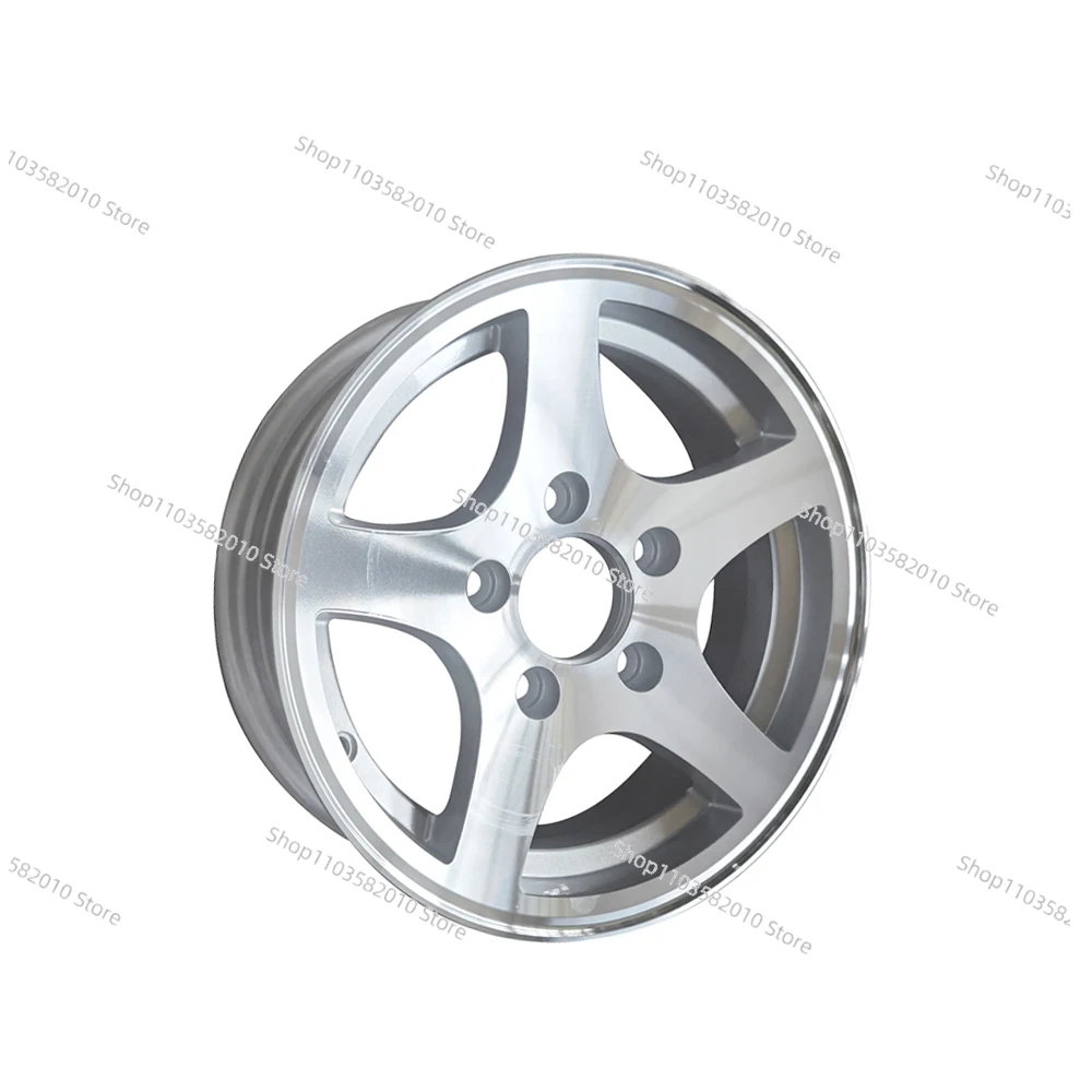 

13-Inch trailer aluminum alloy steel rim wheel tire 13-inch 5-114.3 0 offset trailer RV accessories
