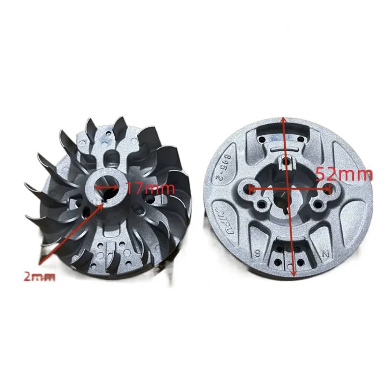 가와사키 플라이휠 TJ53E 가와사키 TJ53 잔디 깎는 기계용 자기 플라이휠 액세서리