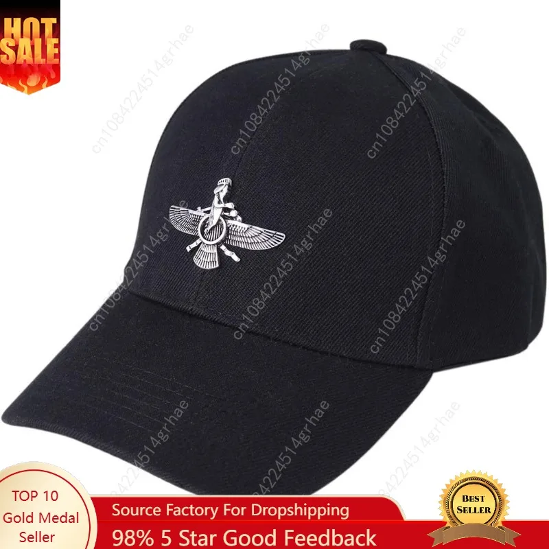 

Persian Farvahar Hat Farohar Faravahar Cap Zoroastrian Pahlavi Gift Persia Art